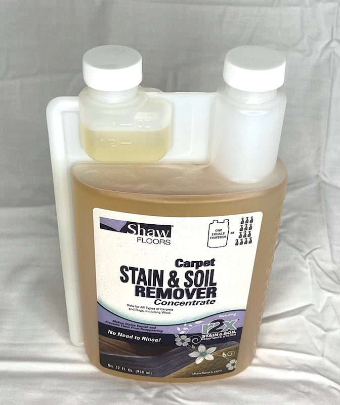 Shaw Floors Carpet Stain & Soil Remover 32oz *Concentrate*